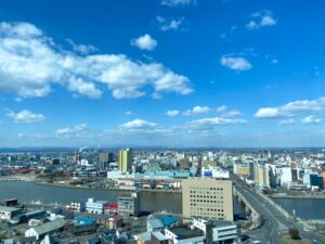 釧路市の街並み