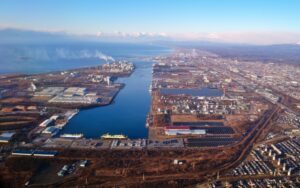 苫小牧市の街並み