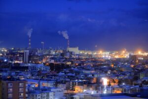 苫小牧市の街並み