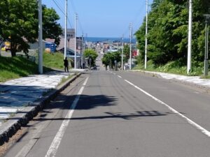 根室市の街並み