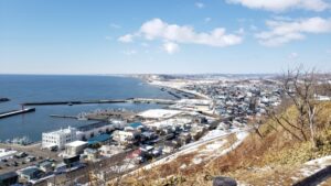 白糠町の町並み