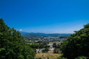 共和町の町並み